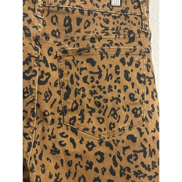 Madewell Women’s Stovepipe Jeans Leopard Print Size 29 - Picture 6 of 13